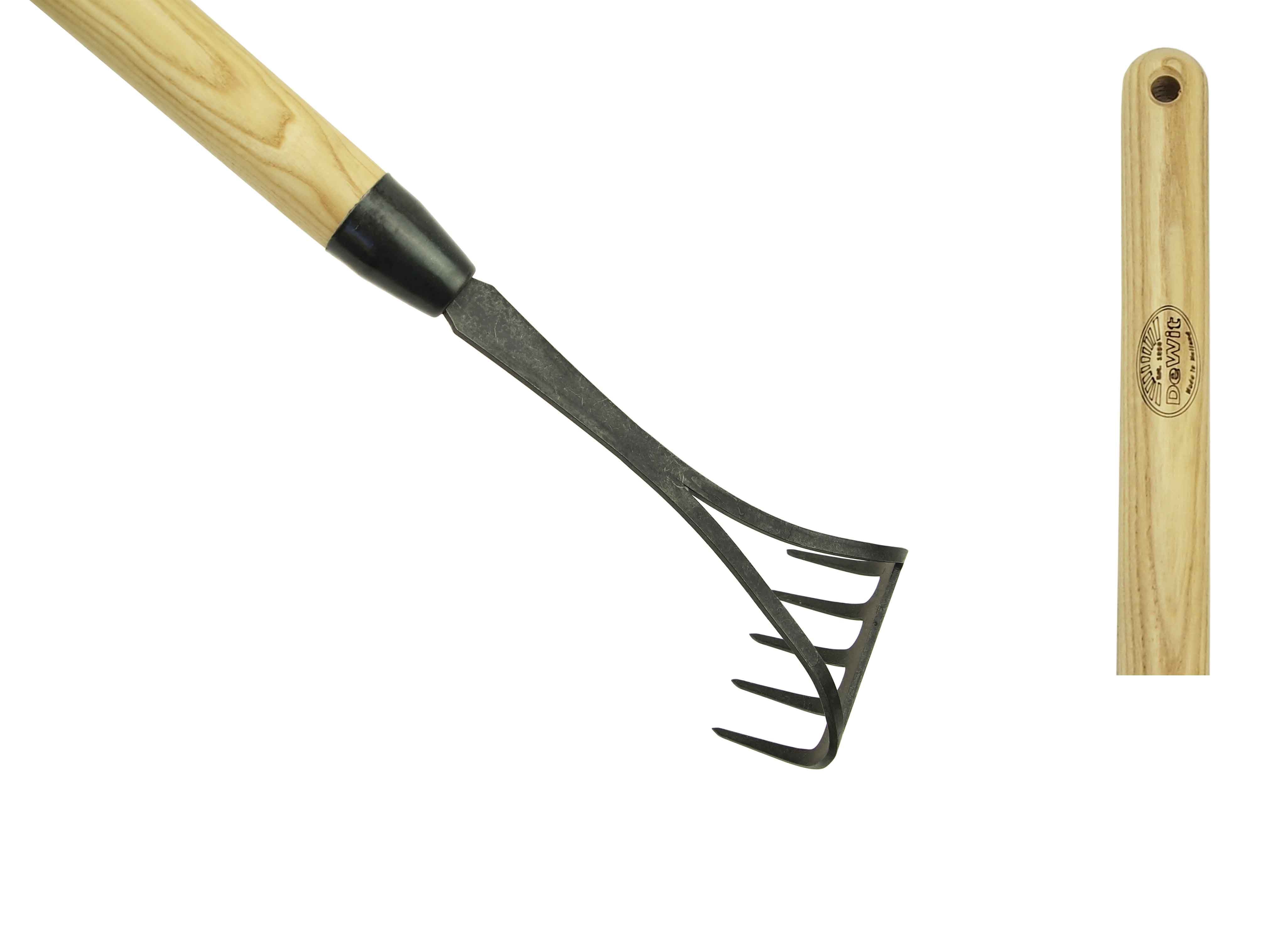 Bio 5 tine handrake with 140cm handle